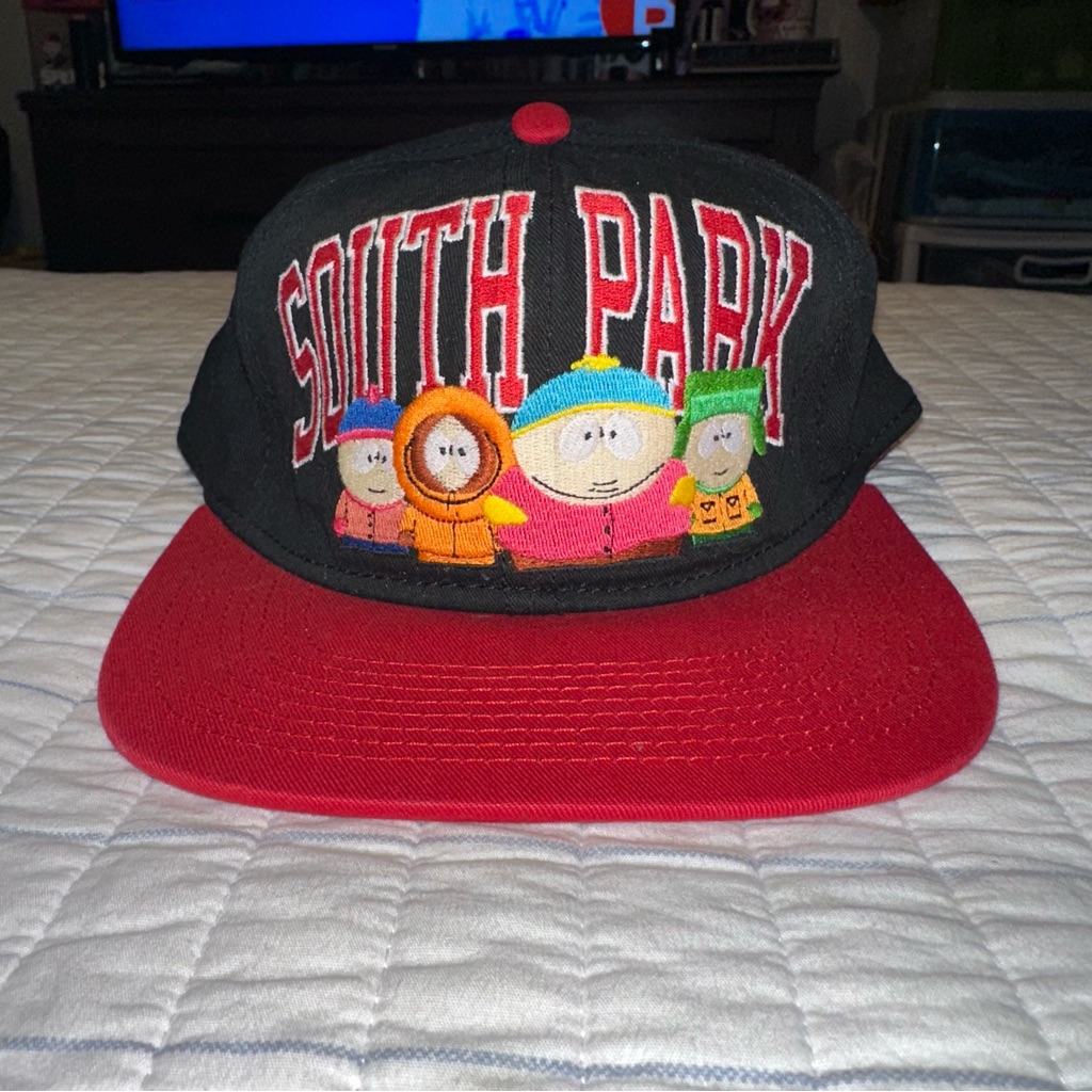 South Park Vintage Hat Cap Collectible Comics Cartoon Hat Rare